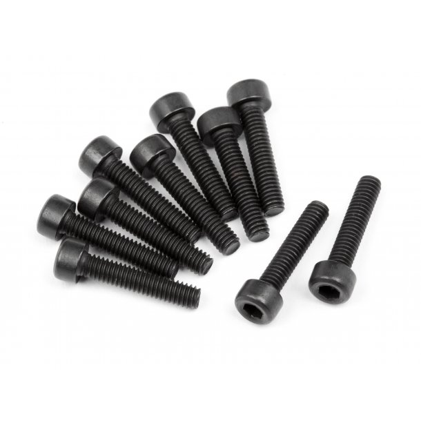 CAP HEAD SCREW M2.5x12mm (10pcs) 2.5mm Hex Socket HPI