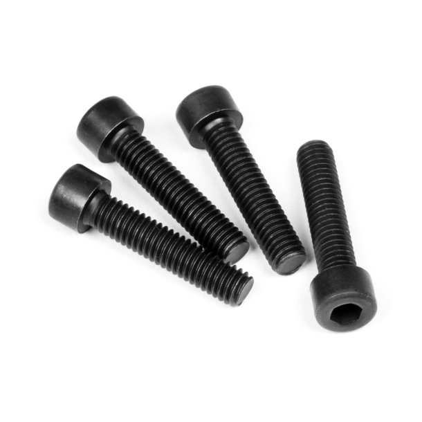 CAP HEAD SCREW M3.5x16mm (4pcs) 2.5mm Hex Socket HPI