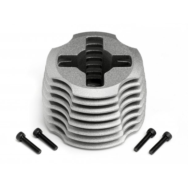 CYLINDER HEAD WITH SCREWS NITRO STAR G3.0 HPI