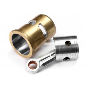 CYLINDER/PISTON/CONNECTING ROD SET (ASSEMBLED) NITRO STAR K4 HPI