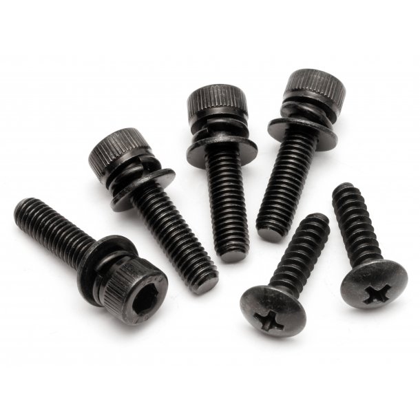 FLYWHEEL COVER SCREW SET FUELIE ENGINE HPI
