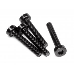 WIDE CAP HEAD TORX SCREW M5x30mm (4pcs) Baja 5T/Fuelie Engin HPI