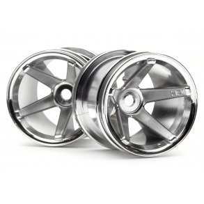 SUPER STAR MT WHEELS CHROME (REAR/DEEP OFFSET) HPI