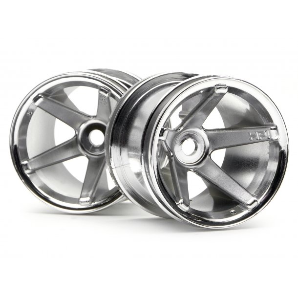 SUPER STAR MT WHEELS CHROME (REAR/DEEP OFFSET) HPI