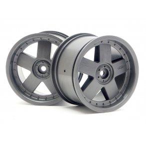 GT 5 WHEEL GREY (83X56MM/2PCS) Savage HPI
