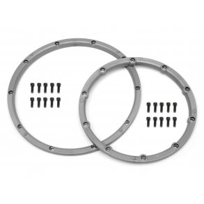 WHEEL BEAD LOCK RINGS(SILVER/FOR 2 WHEEL BAJA 5B HPI