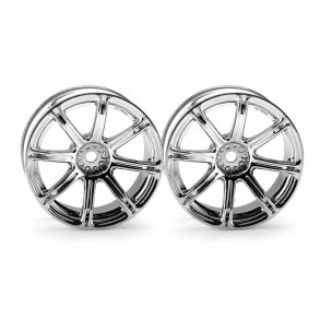 WORK EMOTION XC8 WHEEL 26mm CHROME (6mm OFFSET) 6mm OffSet/F HPI
