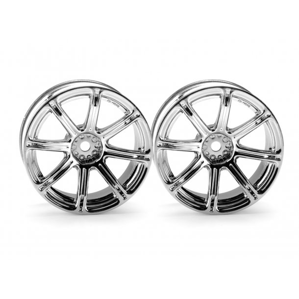 WORK EMOTION XC8 WHEEL 26mm CHROME (6mm OFFSET) 6mm OffSet/F HPI