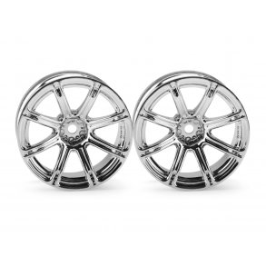 WORK EMOTION XC8 WHEEL 26mm CHROME (9mm OFFSET) 9mm OffSet/F HPI