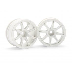 WORK EMOTION XC8 WHEEL 26mm WHITE (6mm OFFSET) 6mm OffSet/Fi HPI