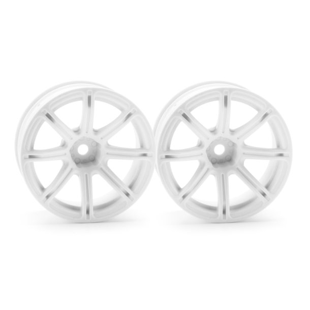 WORK EMOTION XC8 WHEEL 26mm WHITE (9mm OFFSET) 9mm OffSet/Fi HPI