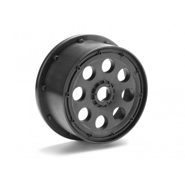 OUTLAW WHEEL GUNMETAL (120x60mm/-4mm OFFSET/2pcs) Baja 5T / HPI