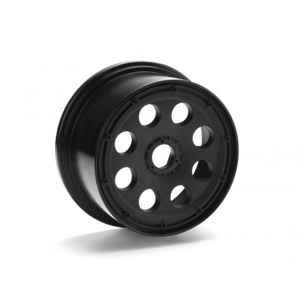 OUTLAW WHEEL BLACK (120x65mm/-10mm OFFSET/2pcs) Baja 5T / Re HPI