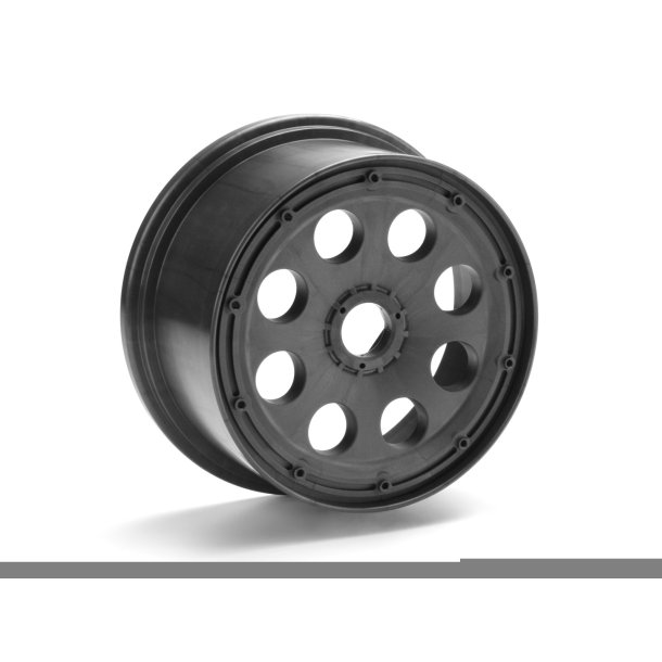OUTLAW WHEEL GUNMETAL (120x65mm/-10mm OFFSET/2pcs) Baja 5T / HPI
