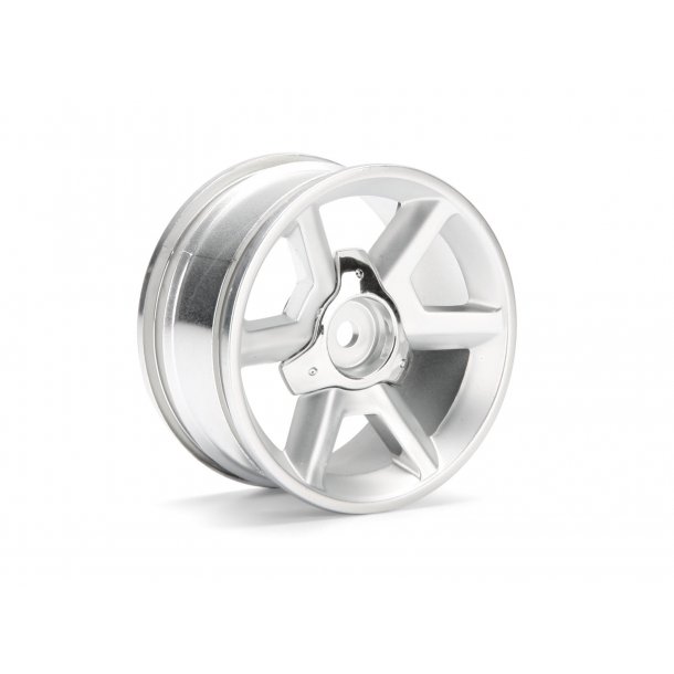 GT WHEEL SILVER (6mm OFFSET/2pcs) GT WHEEL SILVER (6mm OFFSE HPI