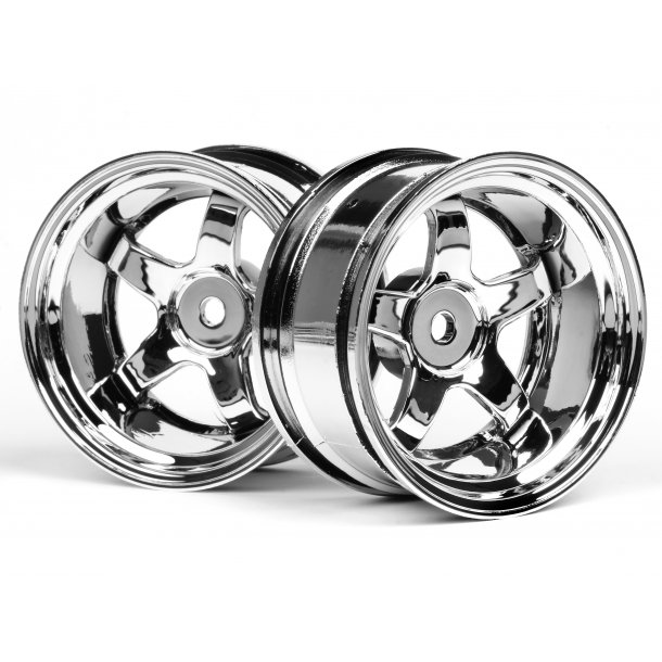 WORK MEISTER S1 WHEEL 26mm CHROME (9mm OFFSET) 9mm OffSet/Fi HPI