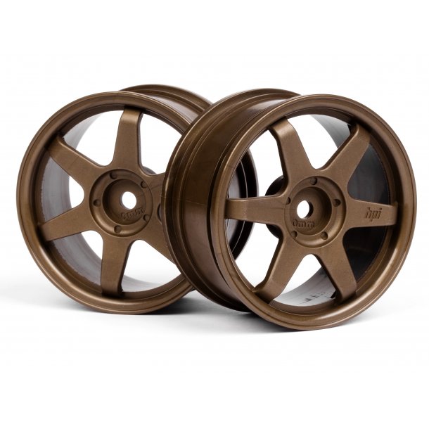 TE37 WHEEL 26mm BRONZE (0mm OFFSET) 0mm OffSet/Fit 26mm Widt HPI