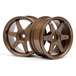 TE37 WHEEL 26mm BRONZE (3mm OFFSET) 3mm OffSet/Fit 26mm Widt HPI