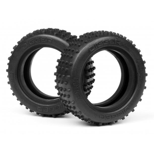 DIGGER TIRE 30mm (2pcs) Brama 10B/Front/Gluing not required HPI