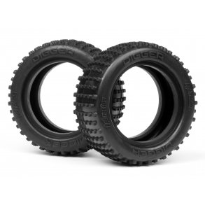 DIGGER TIRE 35mm (2pcs) Brama 10B/Rear/Gluing not required HPI