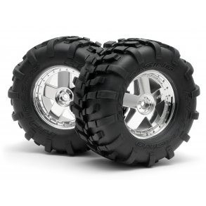 MOUNTED GT TYRE S COMPOUND ON GT5 WHEEL GLUED/INCLUDES MOLDE HPI