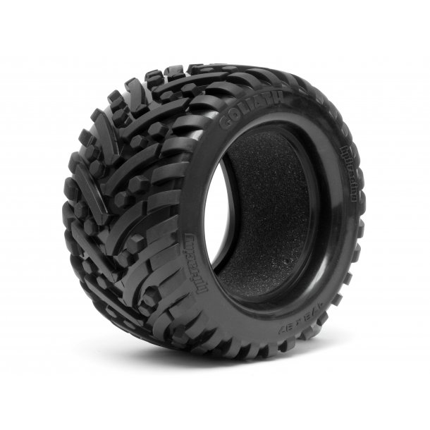 GOLIATH TYRE (178x97mm/2pcs) SAVAGE/FOR USE WITH 115 X 70MM HPI