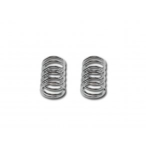 RACING SHOCK SPRING 14X25X1.5MM 6.5 COILS (SILVER/2PCS) 302g HPI