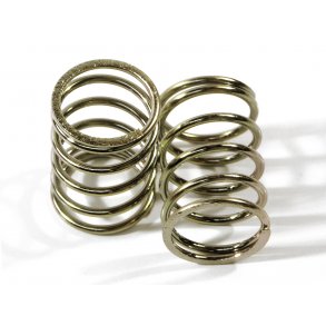 RACING SHOCK SPRING 14X25X1.5MM 6 COILS (GOLD/2PCS) 340gf/mm HPI