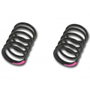 RACING SHOCK SPRING 14X25X1.5MMX6.25 (PINK/2PCS) 320GF/MM(BE HPI