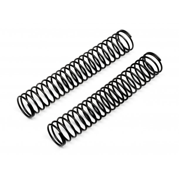 SHOCK SPRING 14x90x1.1mm 23COILS (BLACK/2pcs) SHOCK SPRING 1 HPI