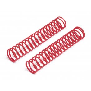 Shock Spring 13.5x80x1.1 18coils (Red/2pcs) Wheely King HPI