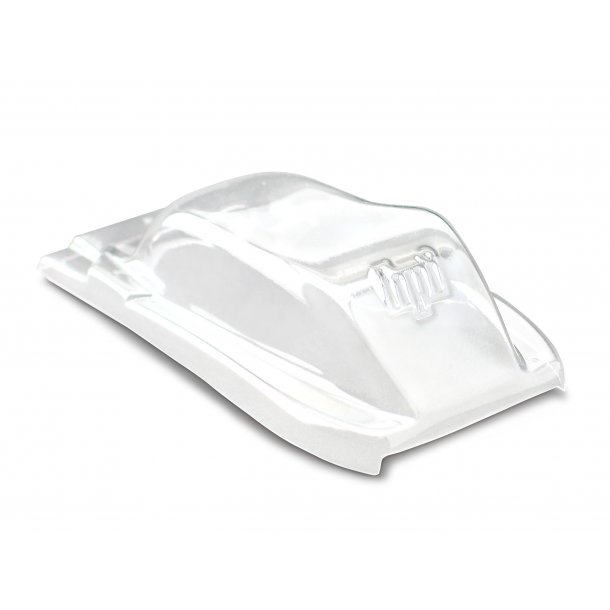 RADIO BOX COVER (CLEAR) SAVAGE/TRIM AND MAKE HOLE TO MOUNT/E HPI