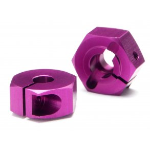 ALUMINUM HEX HUB CLAMP TYPE (6mm/4 pcs) HPI