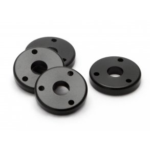 MACHINED SHOCK PISTON ( 1.1MM 3 HOLES/4PCS) HIGH ACCURACY MA HPI