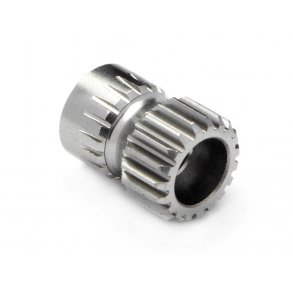 PINION GEAR 19 TOOTH ALUMINUM (64 PITCH/0.4M) HPI