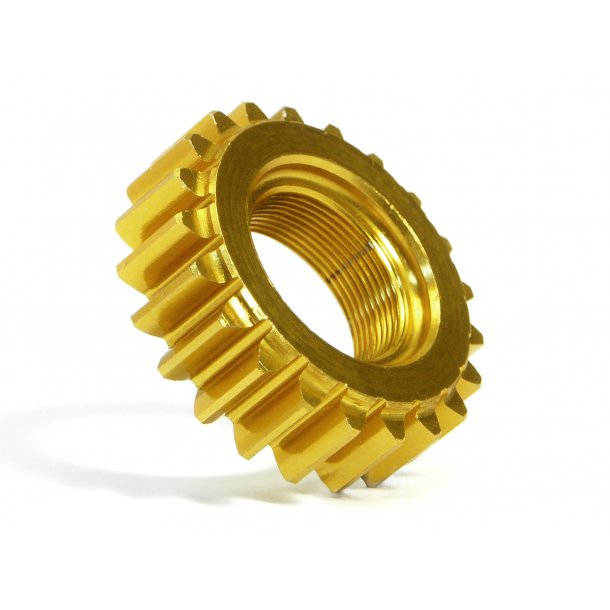 HPI 76981 ALUMINIUM THREADED PINION GEAR 21T X 12MM (1M) For #86038 2 HPI