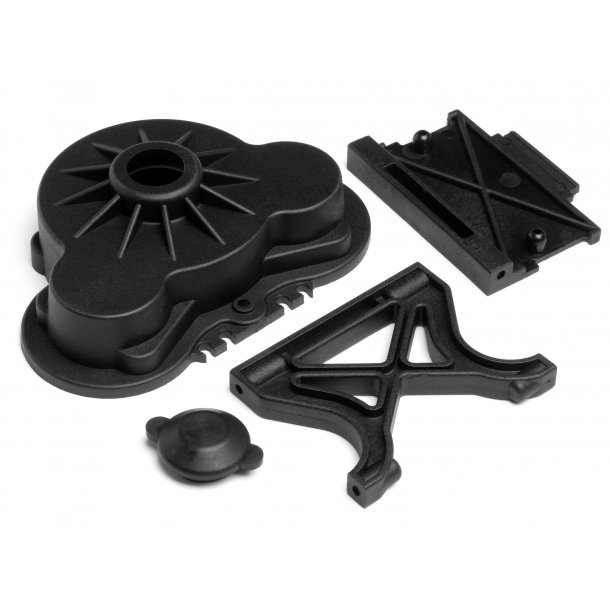 SPUR GEAR COVER SET E-SAVAGE HPI
