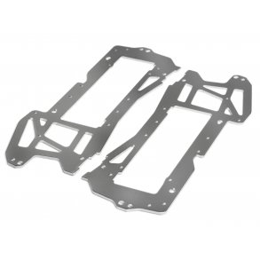 MAIN CHASSIS (SILVER/2.5mm) E-SAVAGE HPI