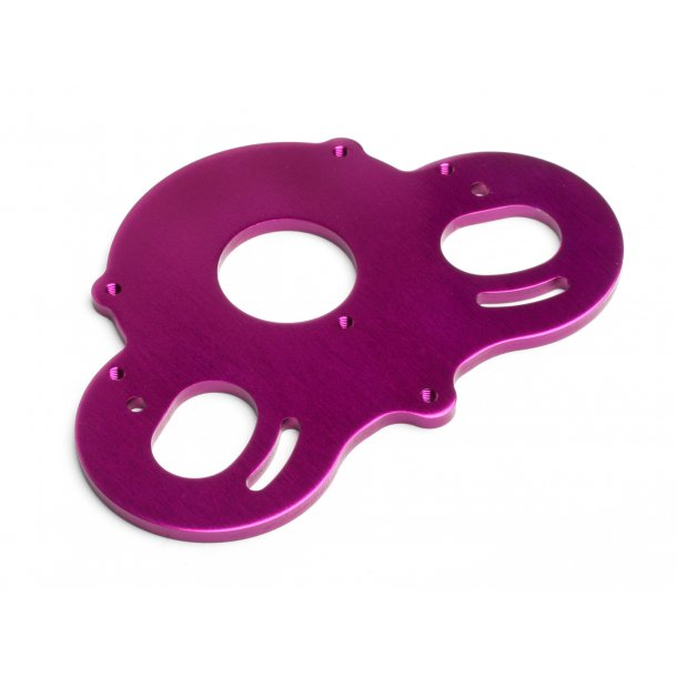 MOTOR PLATE 3.0mm (PURPLE) E-SAVAGE HPI
