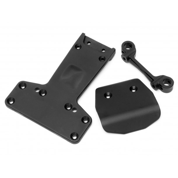 HPI 85210 - SKID PLATE/REAR CHASSIS SET E-FIRESTORM HPI