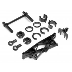 HPI 85256 - SHOCK PARTS/SHOCK TOWER SET WHEEL KING HPI