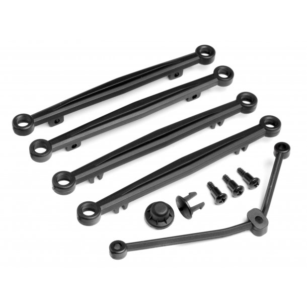 ARM ROD/ STEERING ROD SET WHEEL KING HPI