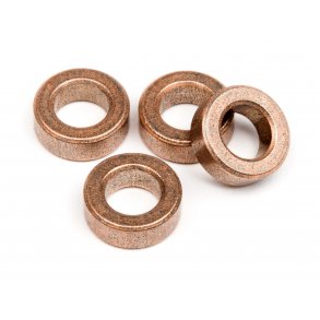 METAL BUSHING 4x7x2.5mm (4pcs) CUP RACER 1M HPI