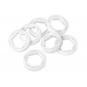 PLASTIC BUSHING 12x18x4mm (7pcs) E10 HPI
