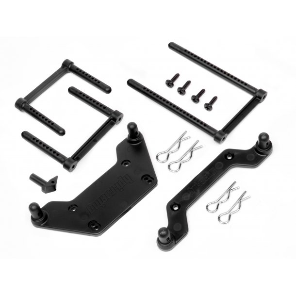 HPI 85633 - BODY MOUNT SET 89x287mm (WHEELY KING) For 87633 LONG WHEELBA HPI