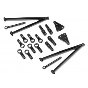 ROD END SET 113mm (WHEELY KING) For 87633 LONG WHEELBASE CON HPI