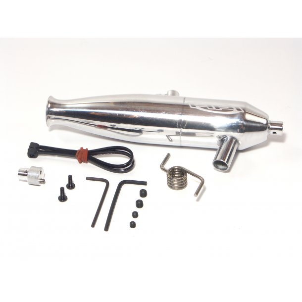 ALUMINIUM TUNED PIPE (POLISHED/21+) HIGH EFFICIENT ALUMINIUM HPI