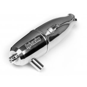 ALUMINUM TUNED PIPE (LEFT MOUNT/POLISHED/15+) High Efficienc HPI