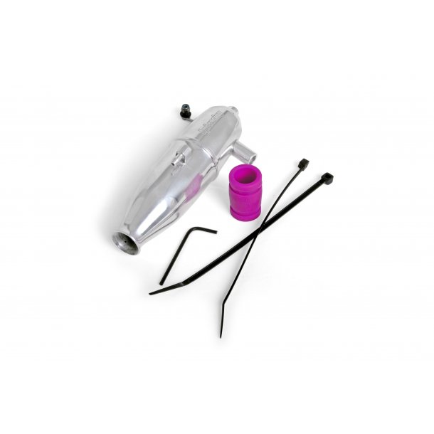 ALUMINUM TUNED PIPE (RIGHT MOUNT/POLISHED/15+) High Efficien HPI