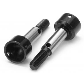 AXLE 5.0X30MM (BLACK/2PCS) SPARE PARTS FOR 86198 UNIVERSAL D HPI